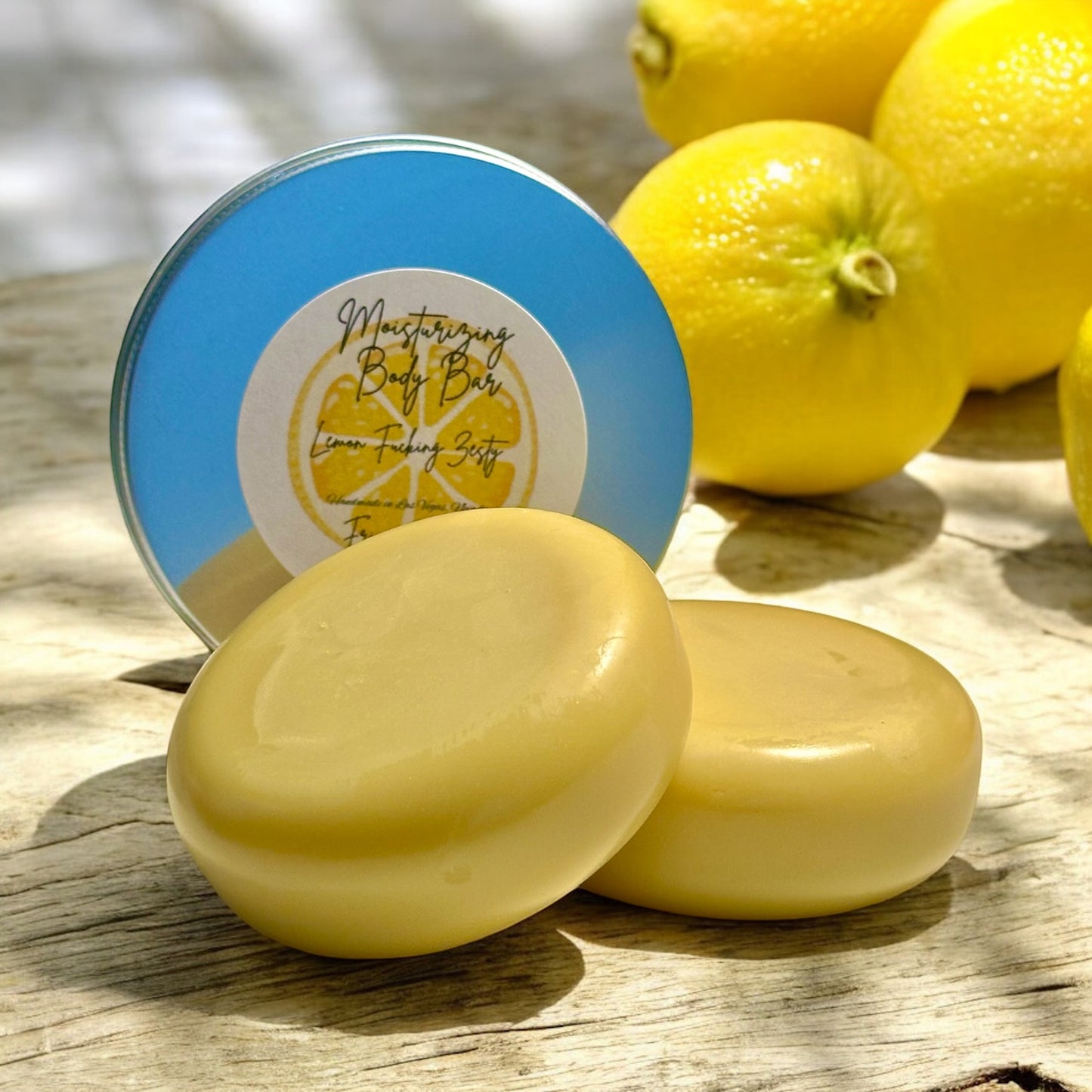 Moisturizing Body Bar Lemon Fucking Zesty